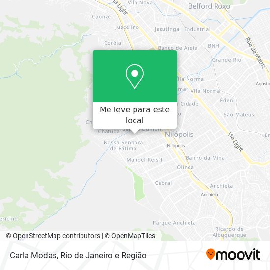 Carla Modas mapa