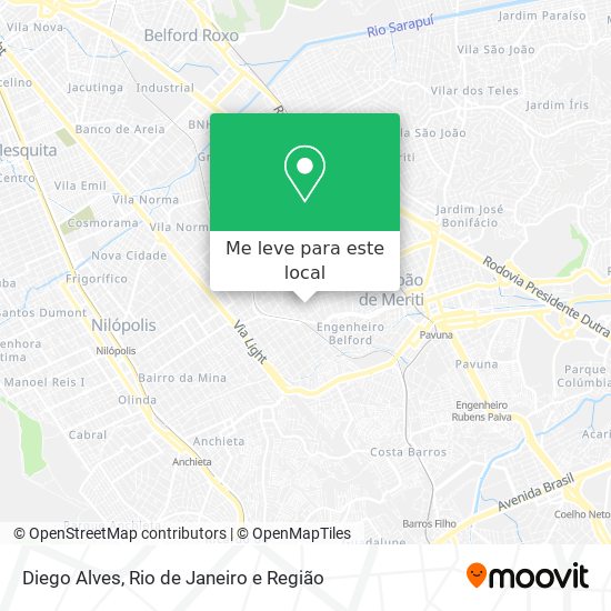 Diego Alves mapa