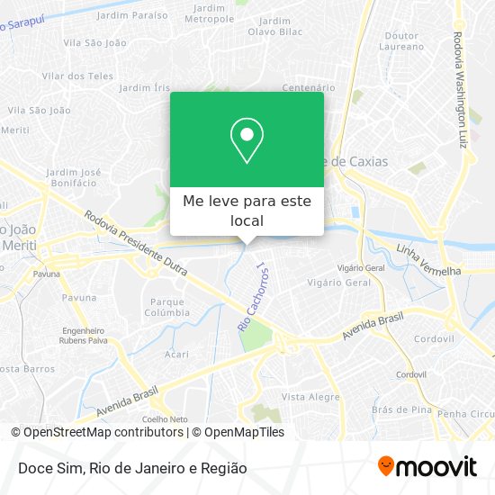 Doce Sim mapa