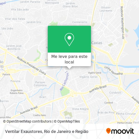Ventilar Exaustores mapa