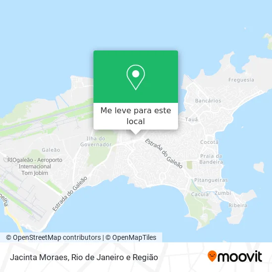 Jacinta Moraes mapa