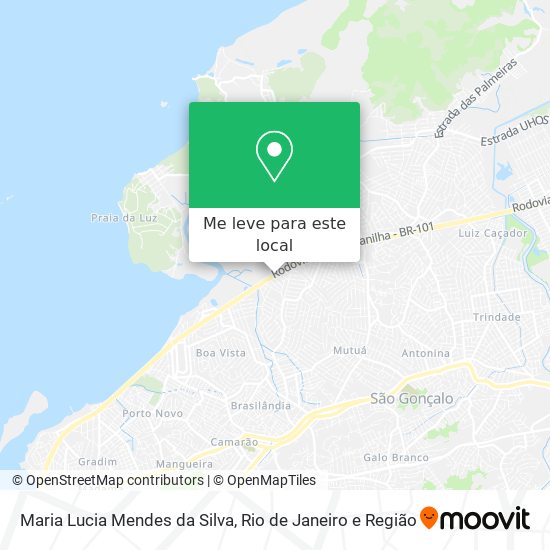 Maria Lucia Mendes da Silva mapa