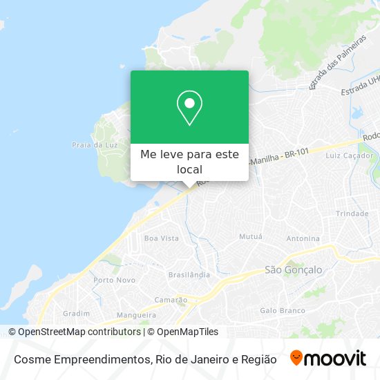 Cosme Empreendimentos mapa