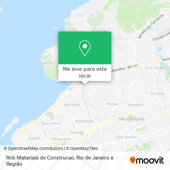 Rob Materiais de Construcao mapa