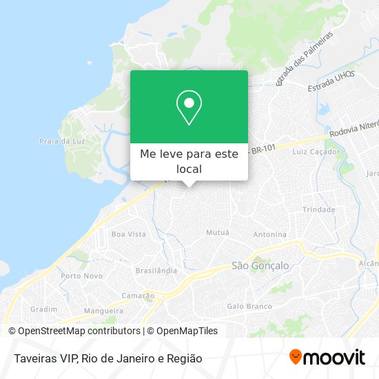 Taveiras VIP mapa