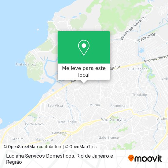 Luciana Servicos Domesticos mapa