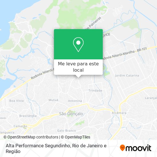 Alta Performance Segundinho mapa