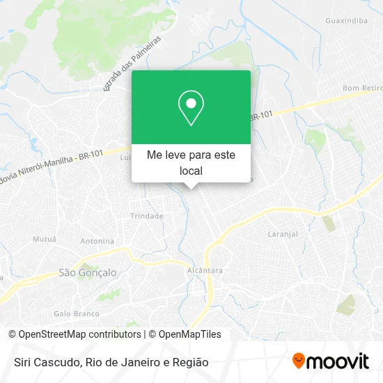 Siri Cascudo mapa