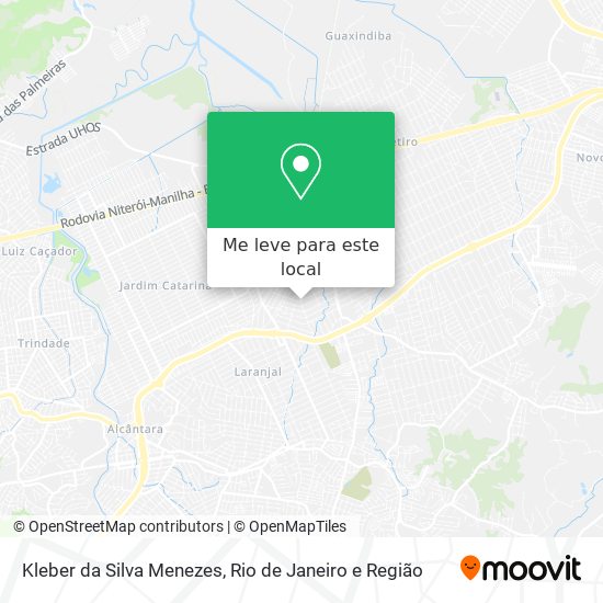 Kleber da Silva Menezes mapa