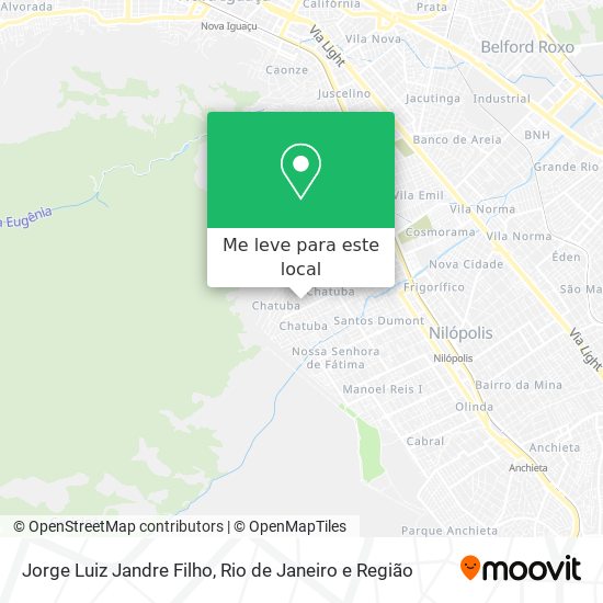 Jorge Luiz Jandre Filho mapa