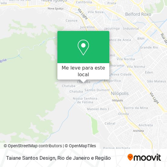 Taiane Santos Design mapa