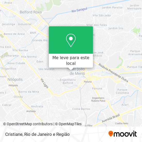 Cristiane mapa