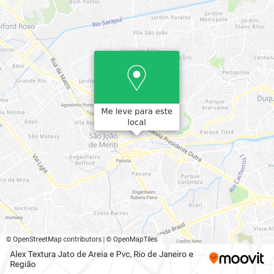 Alex Textura Jato de Areia e Pvc mapa