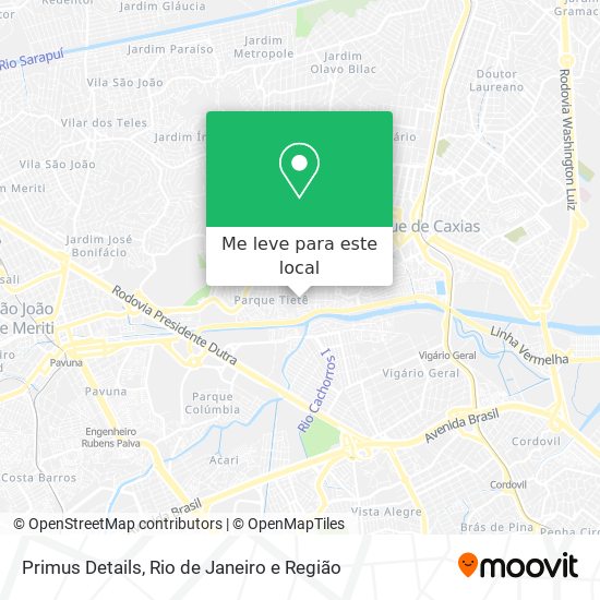 Primus Details mapa