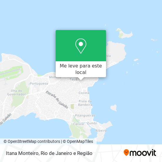 Itana Monteiro mapa