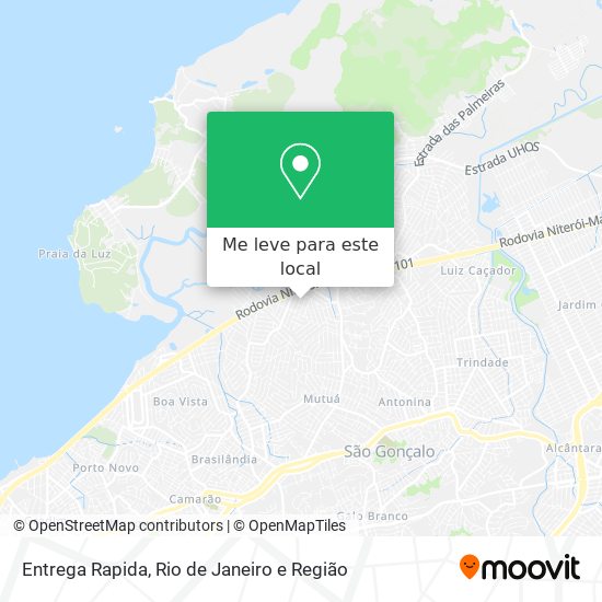 Entrega Rapida mapa