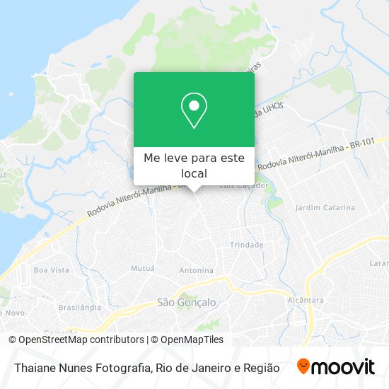 Thaiane Nunes Fotografia mapa