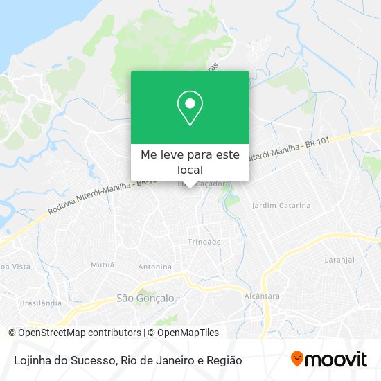 Lojinha do Sucesso mapa