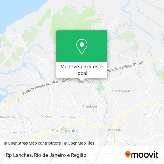 Rp Lanches mapa