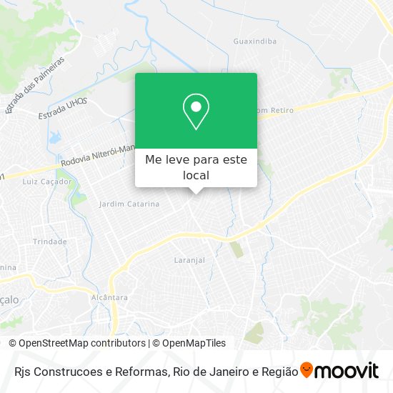 Rjs Construcoes e Reformas mapa