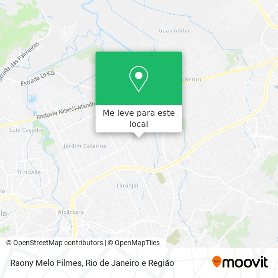 Raony Melo Filmes mapa