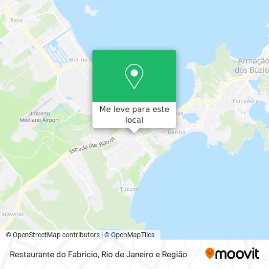 Restaurante do Fabricio mapa
