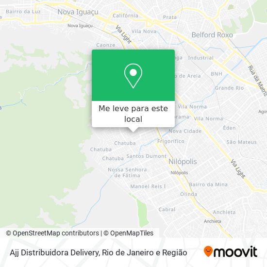 Ajj Distribuidora Delivery mapa