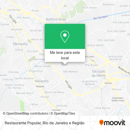Restaurante Popular mapa