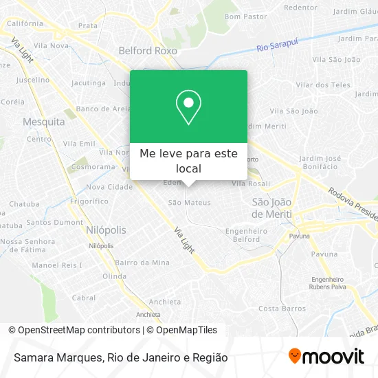 Samara Marques mapa