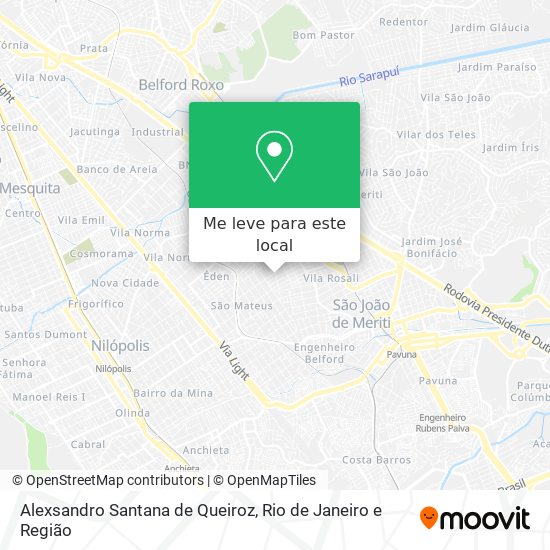 Alexsandro Santana de Queiroz mapa