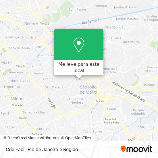 Cria Facil mapa