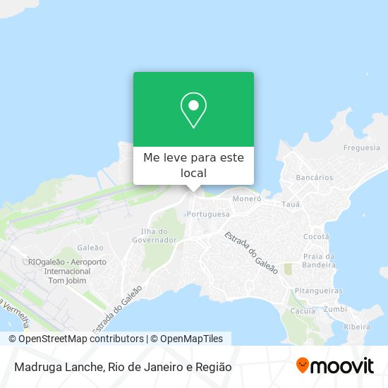 Madruga Lanche mapa