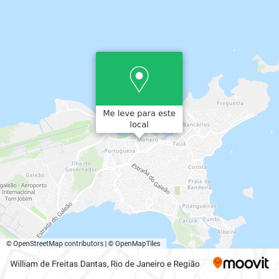 William de Freitas Dantas mapa