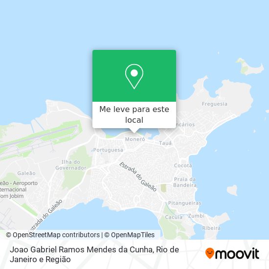 Joao Gabriel Ramos Mendes da Cunha mapa