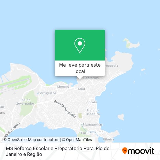 MS Reforco Escolar e Preparatorio Para mapa