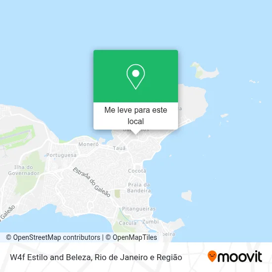 W4f Estilo and Beleza mapa