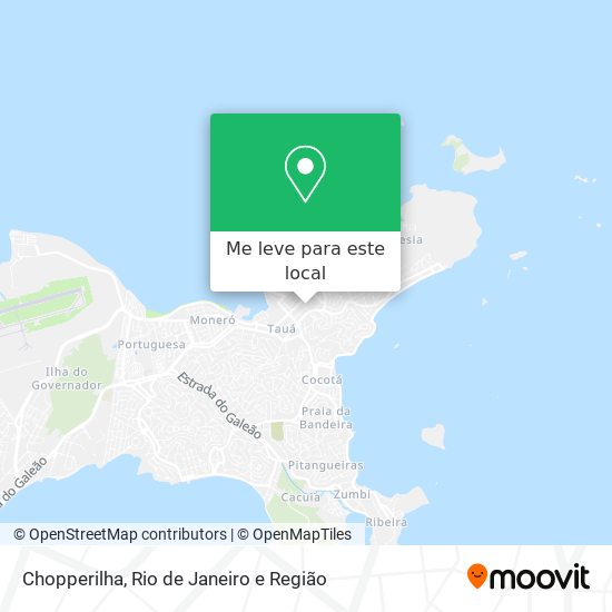 Chopperilha mapa