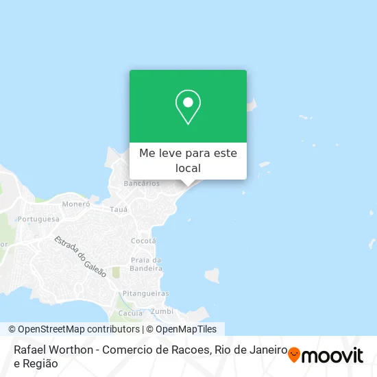 Rafael Worthon - Comercio de Racoes mapa