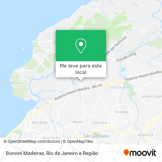 Bonvini Madeiras mapa
