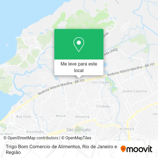 Trigo Bom Comercio de Alimentos mapa