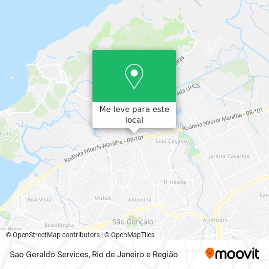 Sao Geraldo Services mapa