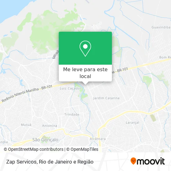 Zap Servicos mapa