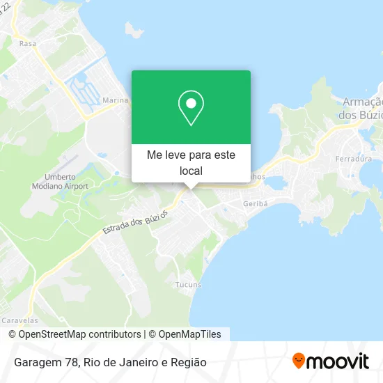 Garagem 78 mapa