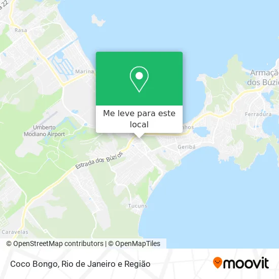 Coco Bongo mapa