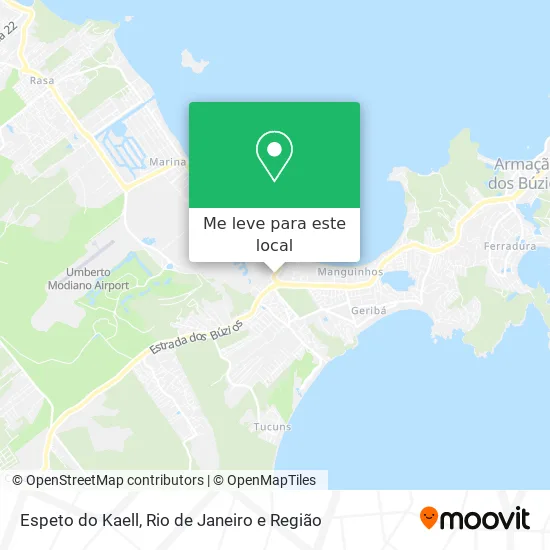 Espeto do Kaell mapa