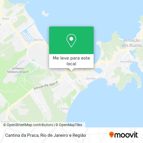 Cantina da Praca mapa