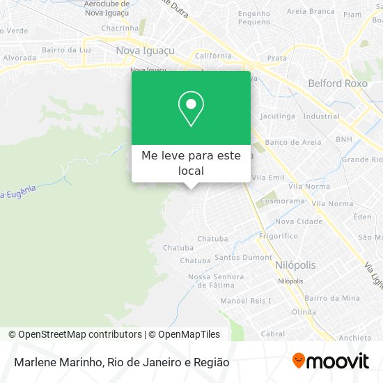 Marlene Marinho mapa