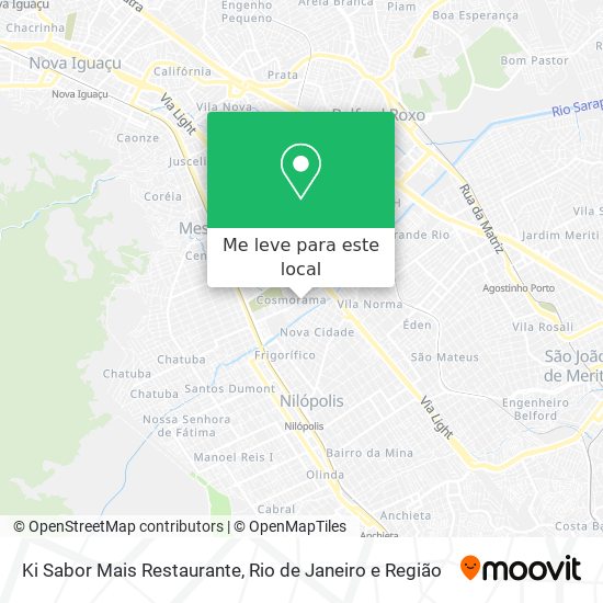 Ki Sabor Mais Restaurante mapa