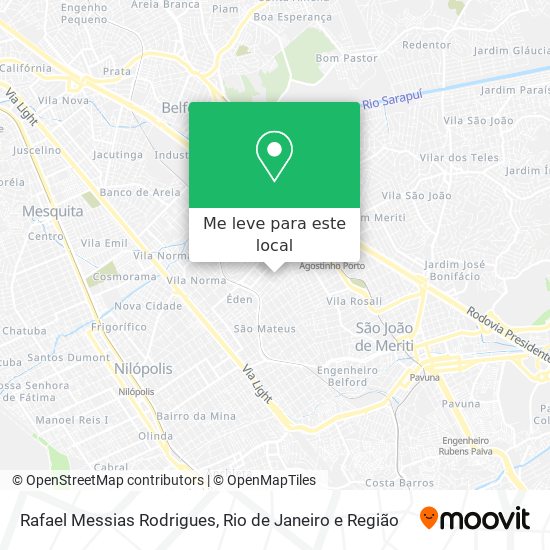 Rafael Messias Rodrigues mapa