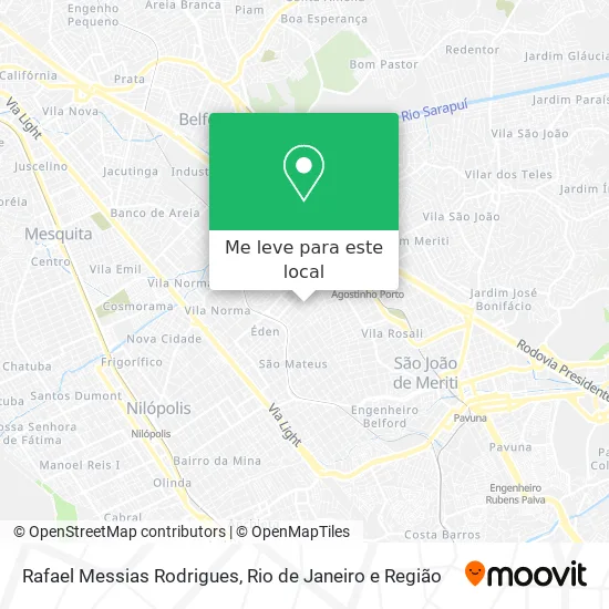 Rafael Messias Rodrigues mapa